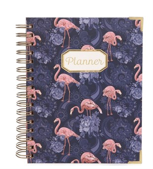 Flamingo Tarihsiz Ajanda English Planner